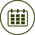 Icon image of a calender