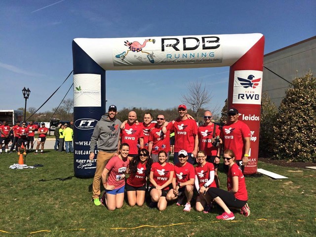 The American Baton Runs The American Odyssey 200 mile Relay with Team Red White & Blue April 25th & 26th 2014